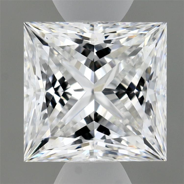 1.6ct Princess D VS1 Lab Created Diamond