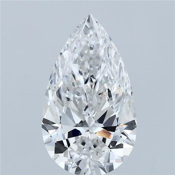 2.01ct Pear E VVS2 Lab Created Diamond