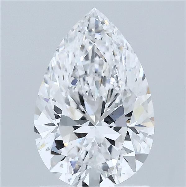 1.5ct Pear D VS1 Lab Created Diamond