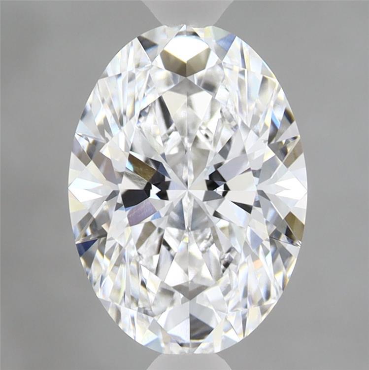 2.07ct Oval D VVS2 Lab Created Diamond