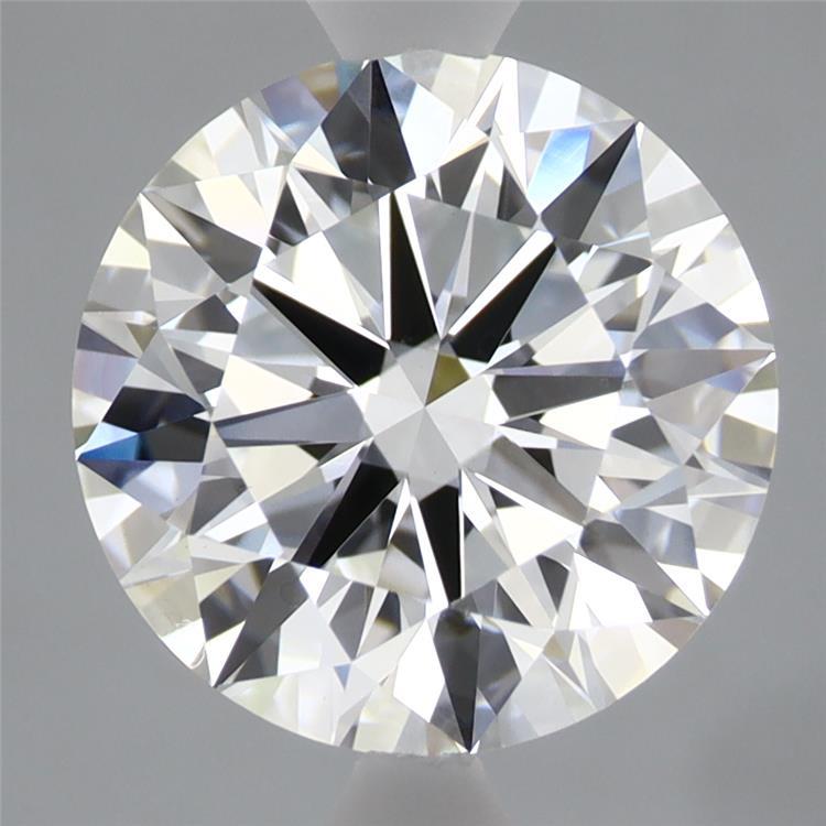 3.09ct Round F VVS2 Lab Created Diamond