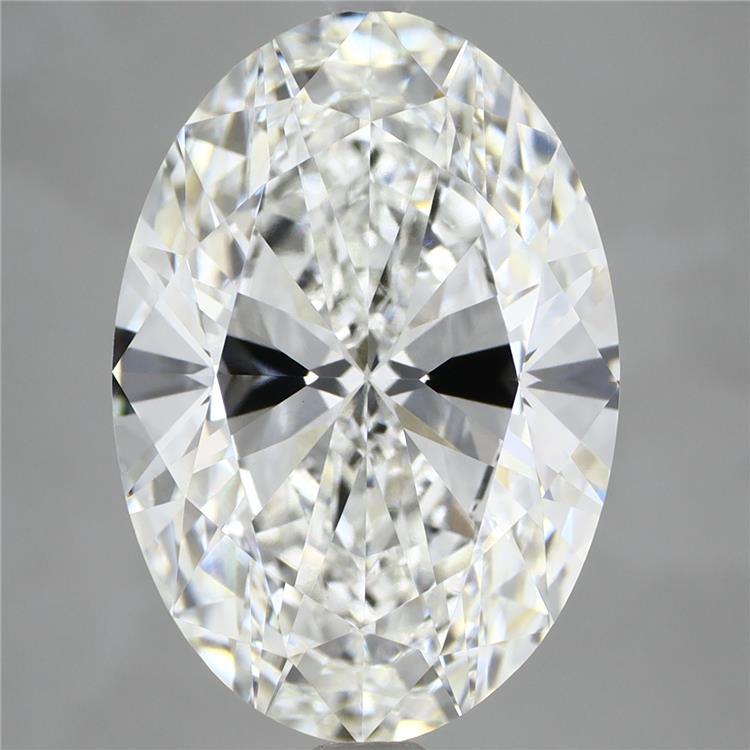 8.04ct Oval F VVS2 Lab Created Diamond