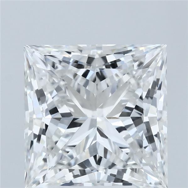 4.51ct Princess E VVS2 Lab Created Diamond
