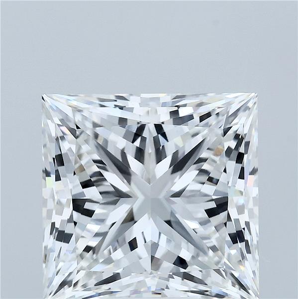 8.3ct Princess F VVS2 Lab Created Diamond