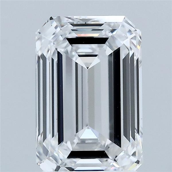2ct Emerald D VS1 Lab Created Diamond