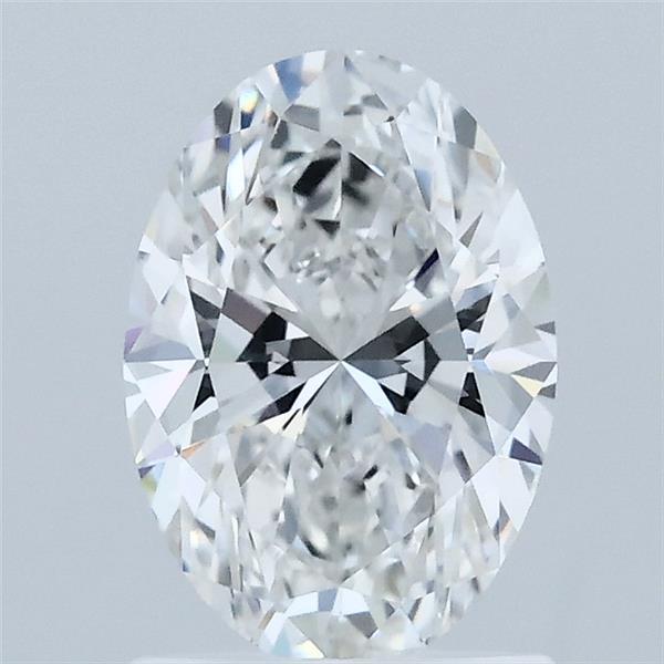 1.3ct Oval E VVS2 Lab Created Diamond