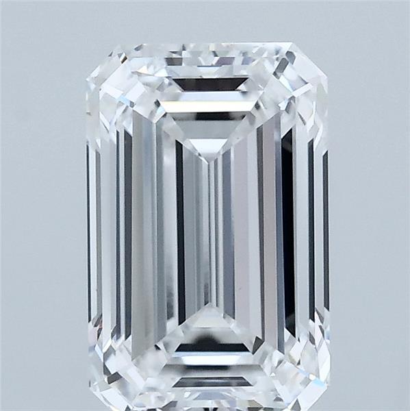 2ct Emerald D VVS2 Lab Created Diamond