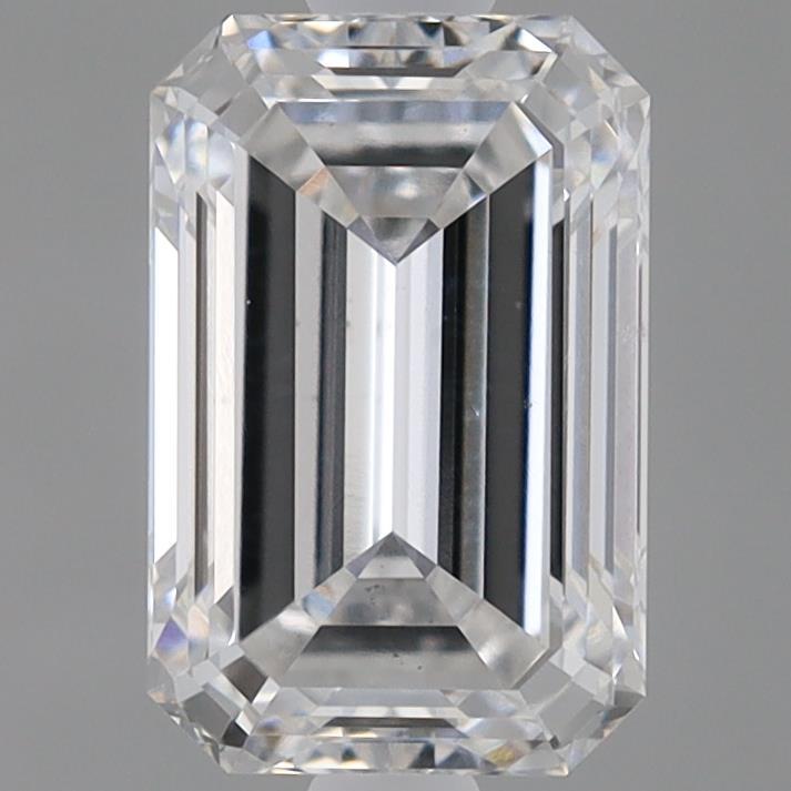 0.92ct Emerald E VS1 Lab Created Diamond