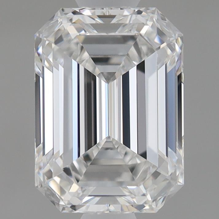 0.96ct Emerald D VVS2 Lab Created Diamond
