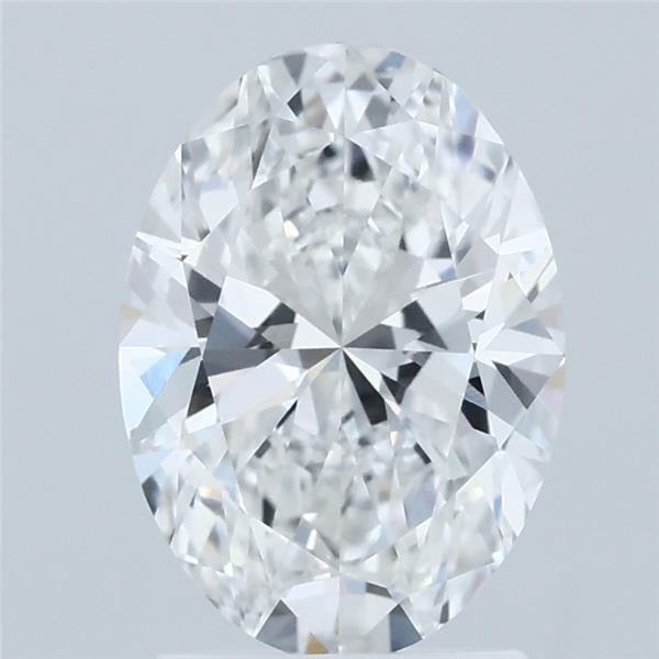 2.01ct Oval E VVS2 Lab Created Diamond