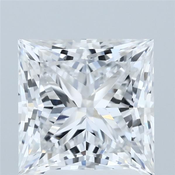3.06ct Princess E VVS2 Lab Created Diamond
