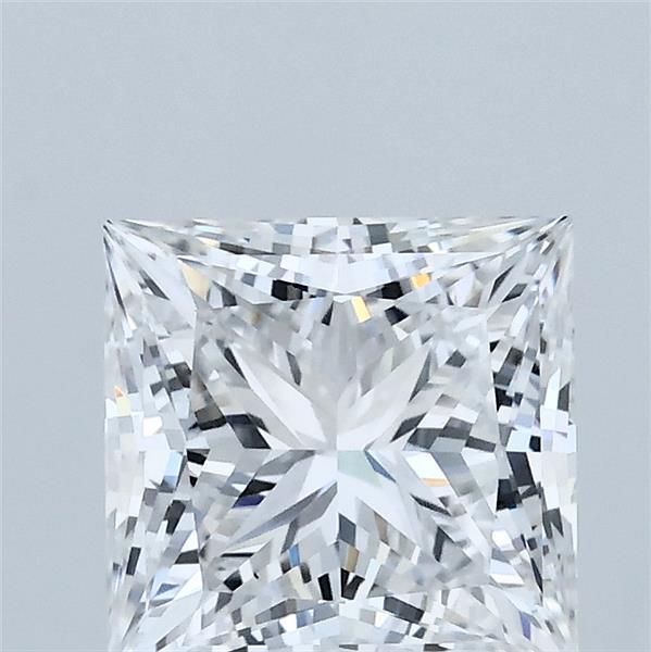 2.07ct Princess E VS1 Lab Created Diamond