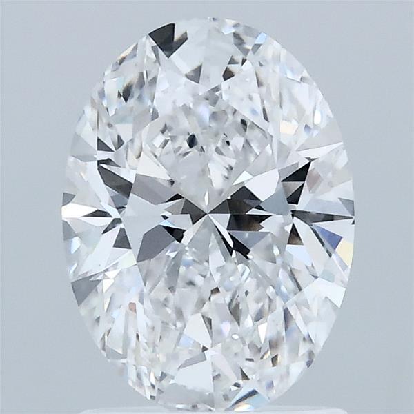 1.5ct Oval D VS1 Lab Created Diamond
