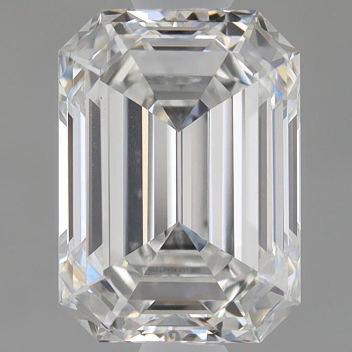 0.94ct Emerald F VVS2 Lab Created Diamond