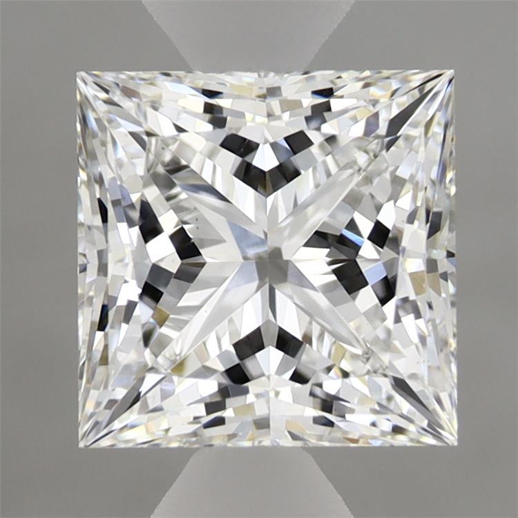 2.1ct Princess E VVS2 Lab Created Diamond