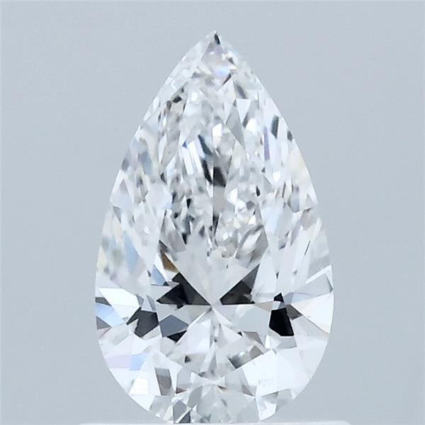 0.85ct Pear D VVS2 Lab Created Diamond