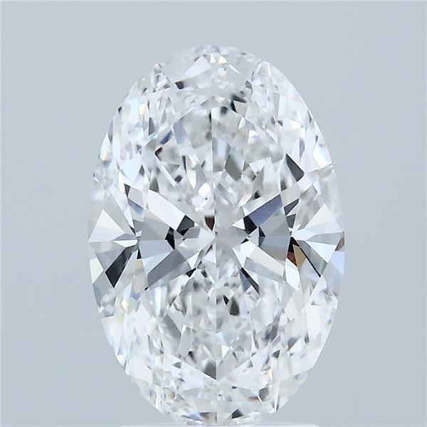 2.52ct Oval D VVS2 Lab Created Diamond