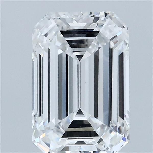 1.52ct Emerald D VVS2 Lab Created Diamond