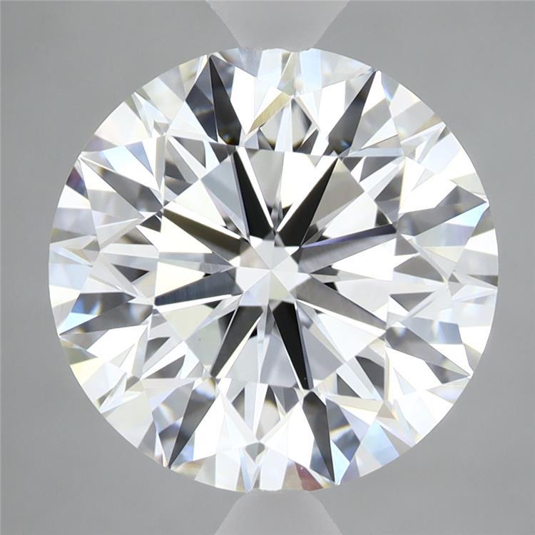 5.01ct Round F VVS2 Lab Created Diamond