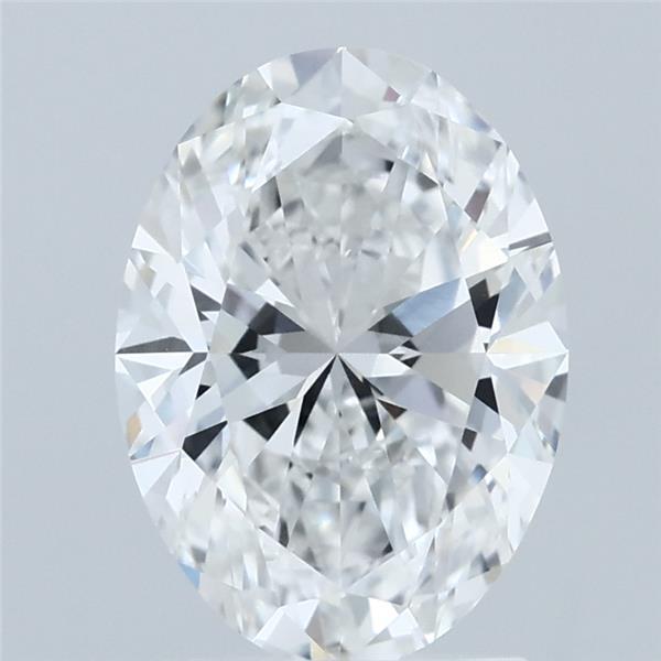 2ct Oval E VVS2 Lab Created Diamond