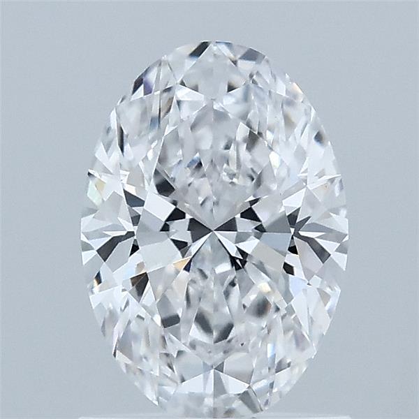 1.04ct Oval D VVS2 Lab Created Diamond