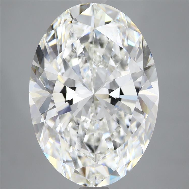 8.05ct Oval G VVS2 Lab Created Diamond