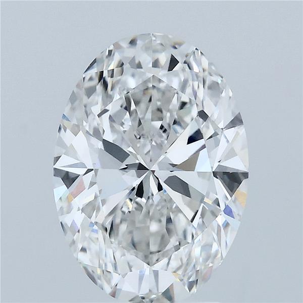 3.01ct Oval E VVS2 Lab Created Diamond