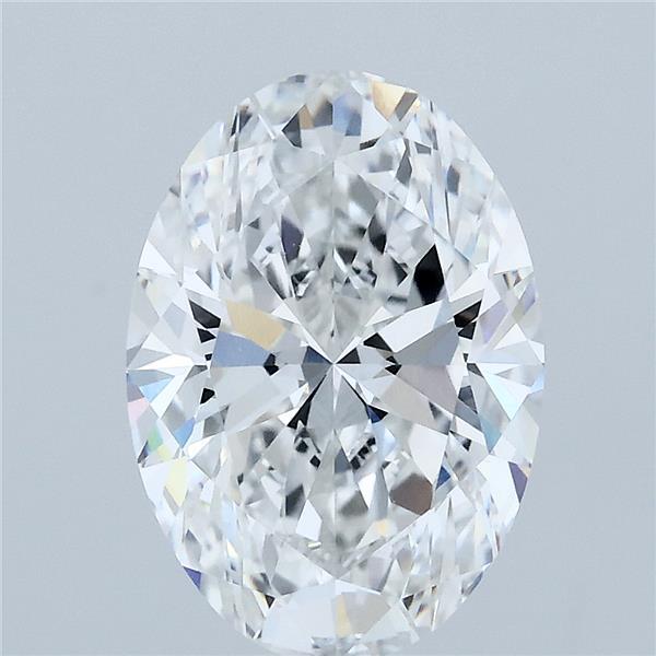 3.03ct Oval E VVS2 Lab Created Diamond
