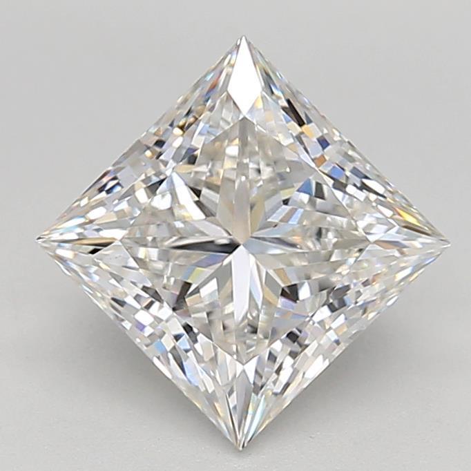 3.04ct Princess G VS1 Lab Created Diamond