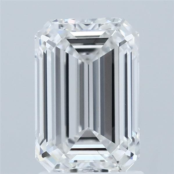 2.01ct Emerald E VVS2 Lab Created Diamond
