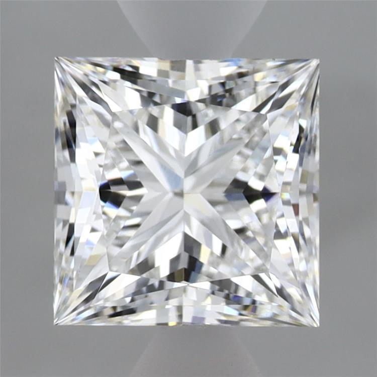 2.7ct Princess D VS1 Lab Created Diamond