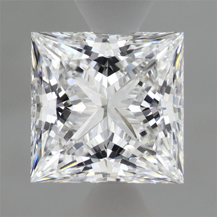1.53ct Princess D VVS2 Lab Created Diamond