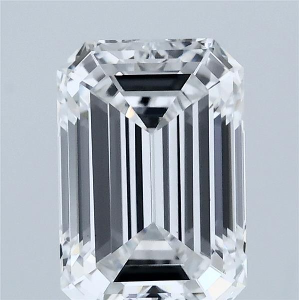 2.1ct Emerald D VS1 Lab Created Diamond