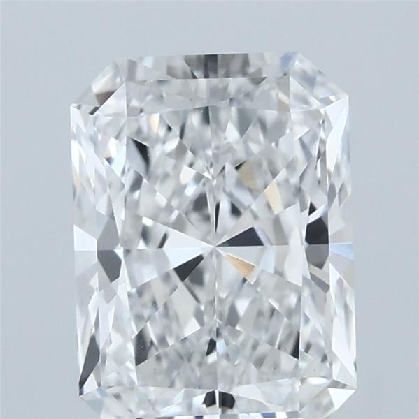 2.01ct Radiant E VVS2 Lab Created Diamond