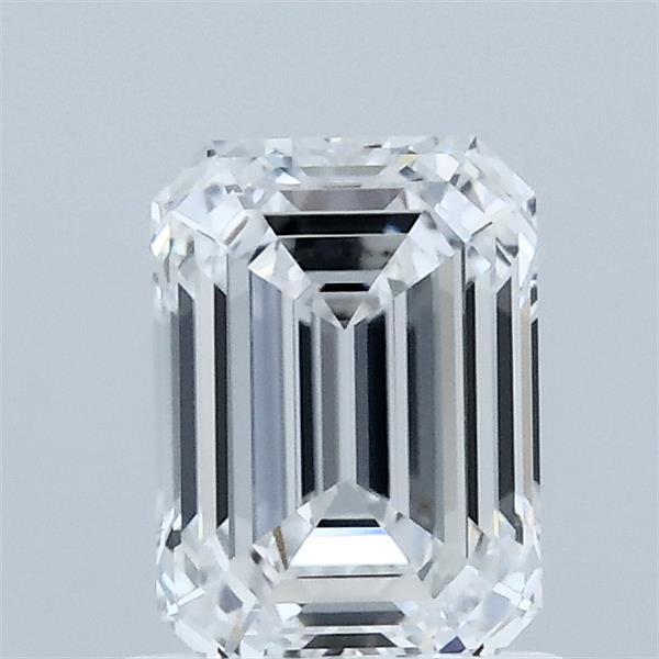 1.06ct Emerald D VVS2 Lab Created Diamond