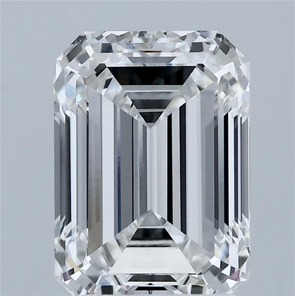 2.51ct Emerald E VVS2 Lab Created Diamond