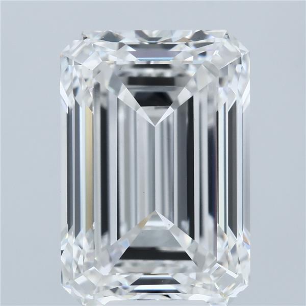 10.44ct Emerald E VVS2 Lab Created Diamond
