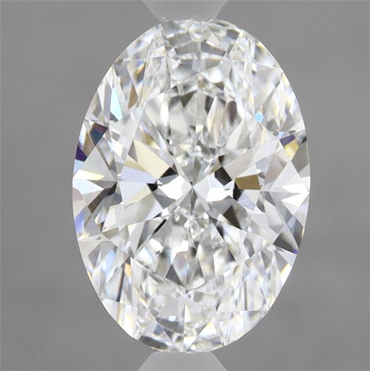 2.07ct Oval D VVS2 Lab Created Diamond