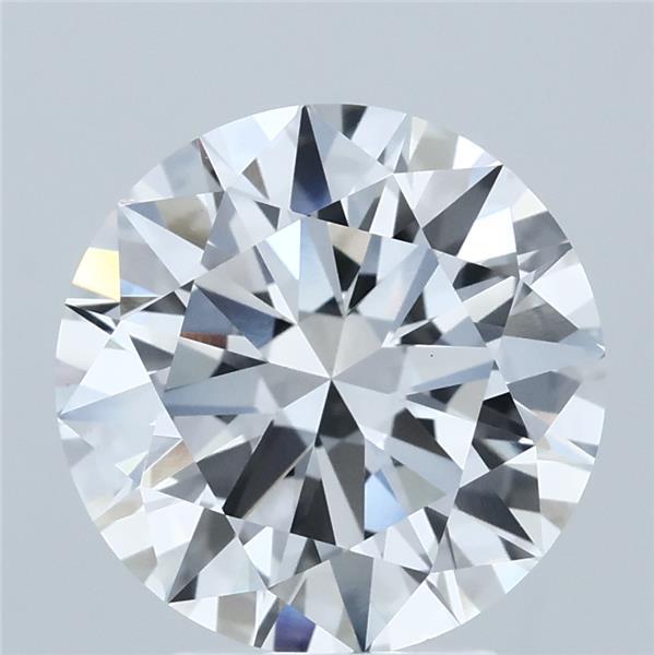 3.69ct Round D VS1 Lab Created Diamond