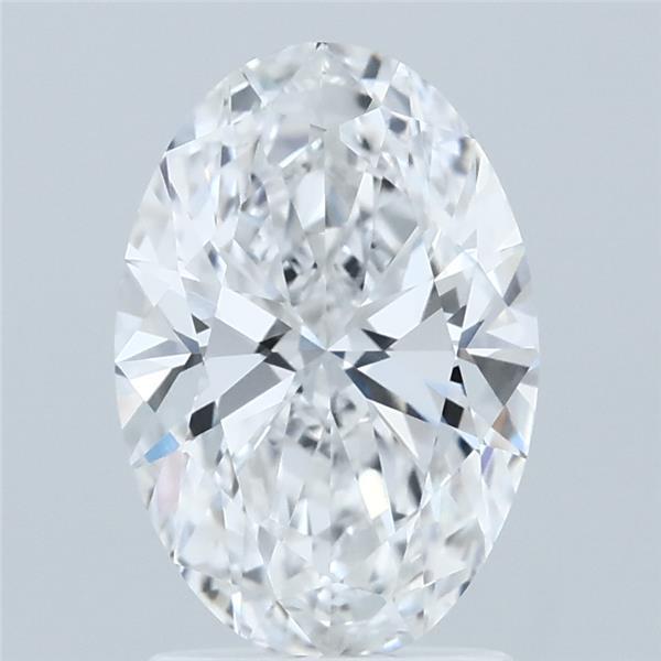 2ct Oval D VVS1 Lab Created Diamond