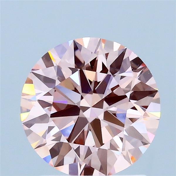1.5ct Round FANCY INTENSE PINK VVS2 Lab Created Diamond
