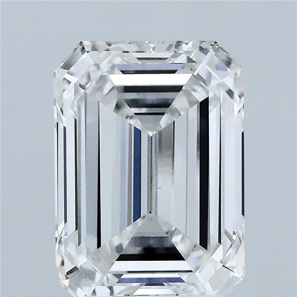 3.01ct Emerald E VVS2 Lab Created Diamond