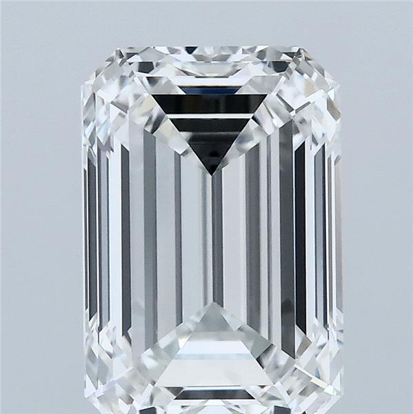 3.5ct Emerald E VVS2 Lab Created Diamond