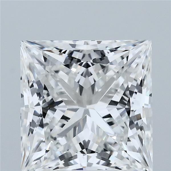 4.26ct Princess F VVS2 Lab Created Diamond