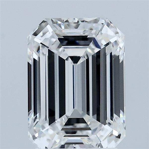 2.02ct Emerald D VVS2 Lab Created Diamond