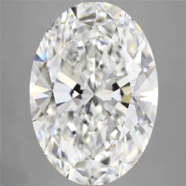 7.08ct Oval E VVS2 Lab Created Diamond