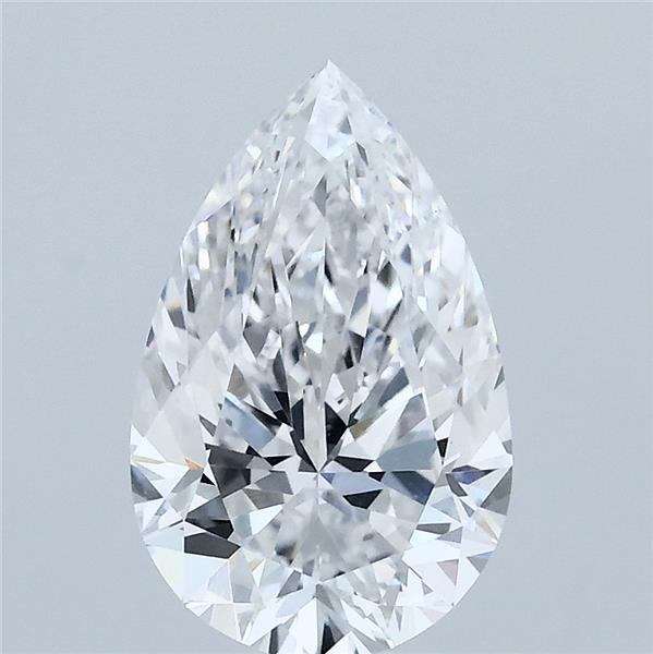 2.02ct Pear D VVS2 Lab Created Diamond