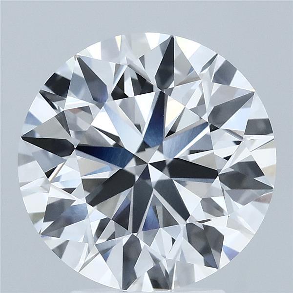 3.75ct Round E VVS2 Lab Created Diamond