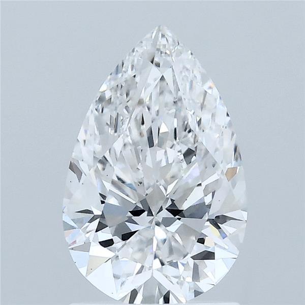 1.5ct Pear E VS1 Lab Created Diamond