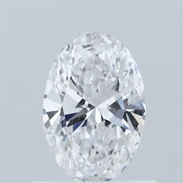 0.61ct Oval D VVS2 Lab Created Diamond